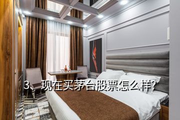 3、現(xiàn)在買茅臺(tái)股票怎么樣？
