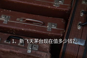 1、新飛天茅臺現(xiàn)在值多少錢？