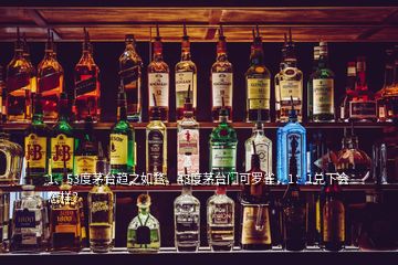 1、53度茅臺(tái)趨之如騖，43度茅臺(tái)門可羅雀，1：1兌下會(huì)怎樣？