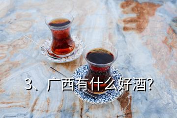 3、廣西有什么好酒？