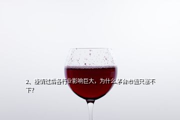 2、疫情過后各行業(yè)影響巨大，為什么茅臺(tái)市值只漲不下？