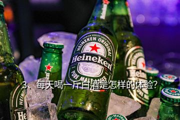 3、每天喝一斤白酒是怎樣的體驗(yàn)？