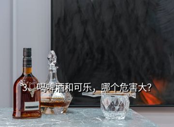 3、喝啤酒和可樂(lè)，哪個(gè)危害大？
