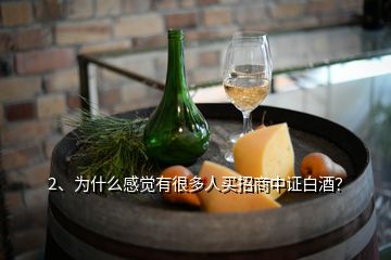 2、為什么感覺有很多人買招商中證白酒？