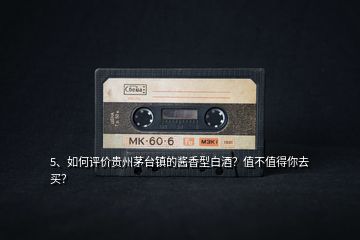 5、如何評(píng)價(jià)貴州茅臺(tái)鎮(zhèn)的醬香型白酒？值不值得你去買？