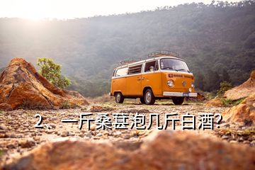 2、一斤桑葚泡幾斤白酒？