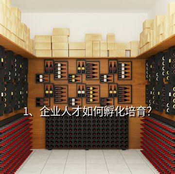 1、企業(yè)人才如何孵化培育？
