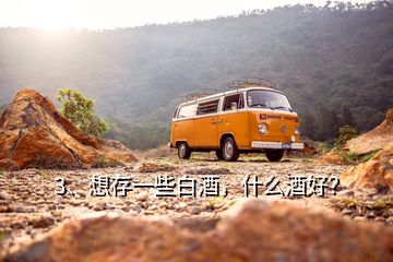 3、想存一些白酒，什么酒好？