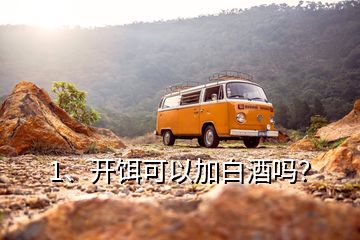 1、開餌可以加白酒嗎？
