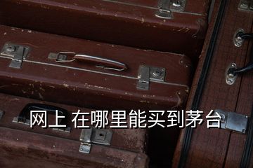 網(wǎng)上 在哪里能買到茅臺(tái)