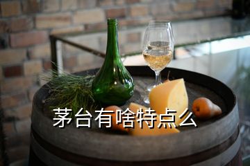 茅臺有啥特點么