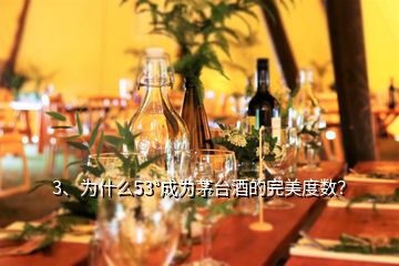 3、為什么53°成為茅臺(tái)酒的完美度數(shù)？