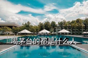 喝茅臺(tái)的都是什么人