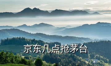 京東幾點搶茅臺