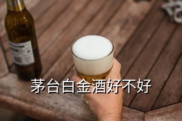 茅臺(tái)白金酒好不好