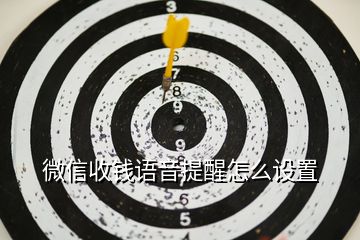 微信收錢語(yǔ)音提醒怎么設(shè)置