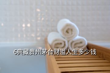 6典藏貴州茅臺財溢人生多少錢