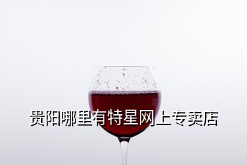 貴陽哪里有特星網上專賣店