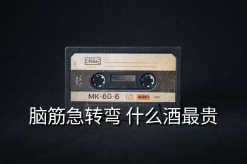 腦筋急轉(zhuǎn)彎 什么酒最貴