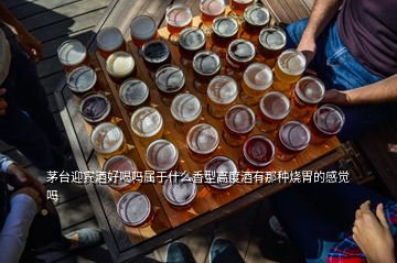 茅臺迎賓酒好喝嗎屬于什么香型高度酒有那種燒胃的感覺嗎