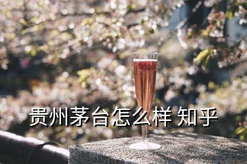 貴州茅臺怎么樣 知乎