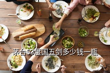 茅臺53度國五劍多少錢一瓶