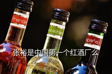 張裕是中國第一個紅酒廠么