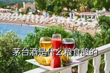 茅臺(tái)酒是什么糧食釀的