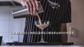 上海浦東機(jī)場(chǎng)日上免稅店里面有五糧液茅臺(tái)賣(mài)嗎價(jià)格是多少