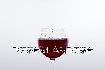 飛天茅臺為什么叫飛天茅臺