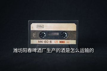 濰坊陽春啤酒廠生產的酒是怎么運輸的