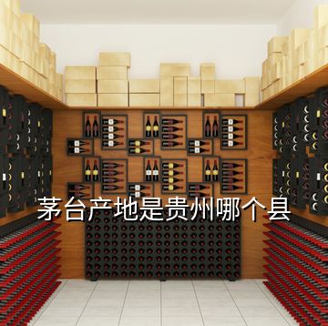 茅臺產(chǎn)地是貴州哪個(gè)縣