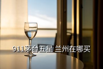 911茅臺(tái)五星 蘭州在哪買(mǎi)