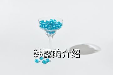 韓露的介紹