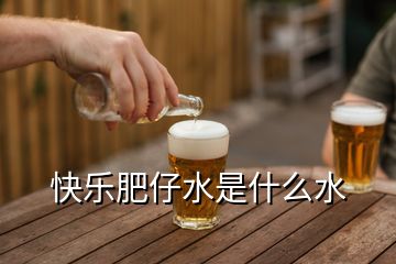 快樂肥仔水是什么水