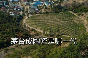 茅臺(tái)成陶瓷是哪一代