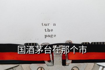 國酒茅臺在那個(gè)市