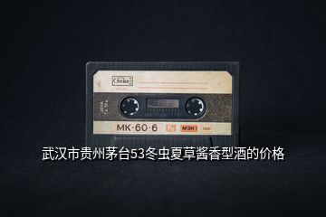 武漢市貴州茅臺53冬蟲夏草醬香型酒的價(jià)格