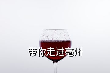 帶你走進亳州