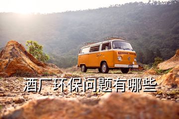 酒廠環(huán)保問(wèn)題有哪些