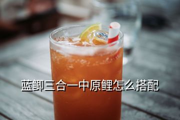 藍鯽三合一中原鯉怎么搭配