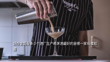 現(xiàn)在全國(guó)有多少個(gè)酒廠生產(chǎn)賴茅酒最好的是哪一家有誰知道