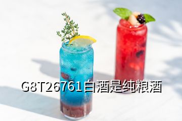 G8T26761白酒是純糧酒