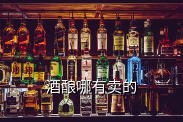 酒釀哪有賣(mài)的