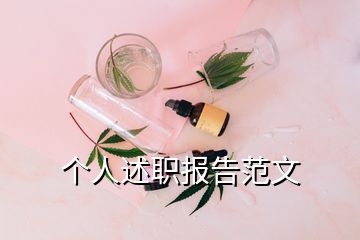 個(gè)人述職報(bào)告范文