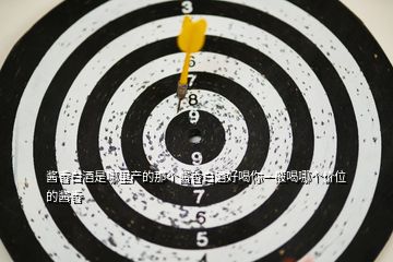 醬香白酒是哪里產(chǎn)的那個(gè)醬香白酒好喝你一般喝哪個(gè)價(jià)位的醬香