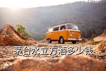 茅臺(tái)水立方酒多少錢