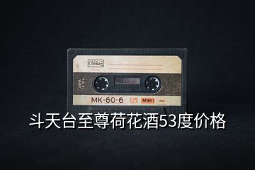 斗天臺(tái)至尊荷花酒53度價(jià)格