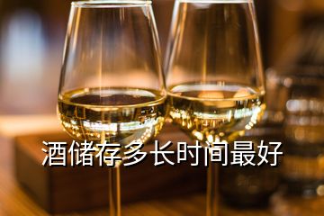 酒儲(chǔ)存多長(zhǎng)時(shí)間最好