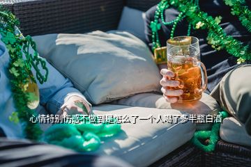 心情特別傷感不做到是怎么了一個(gè)人喝了多半瓶白酒